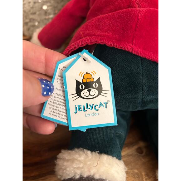 Jellycat Jolly Santa Jellycat Christmas Jellycat Retired FAST SHIP NEW - Picture 10 of 13